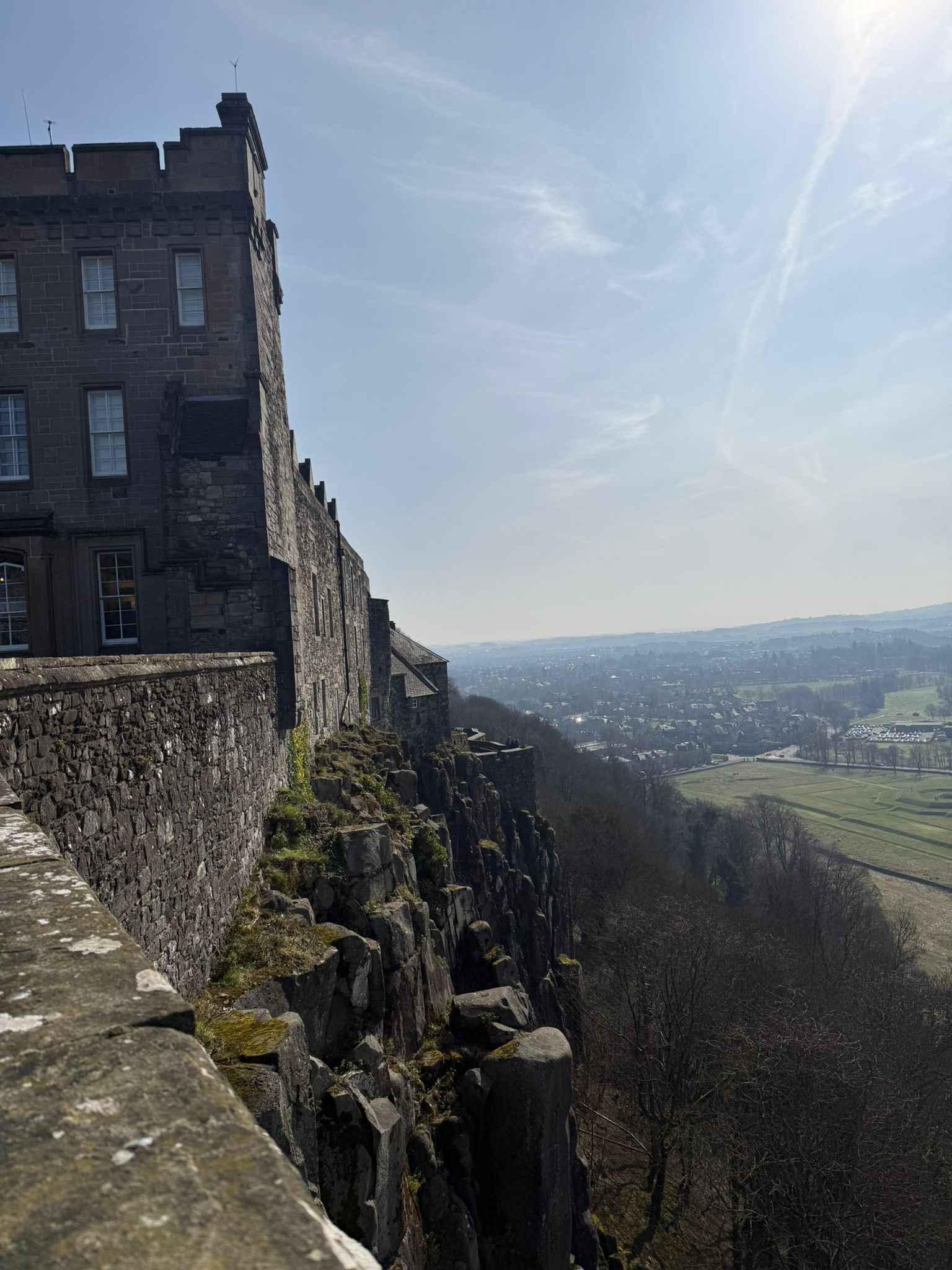Tour group with Crauchan Tours bus